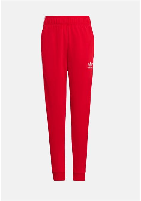 Unisex children's red sweatpants ADIDAS ORIGINALS | IC3088.